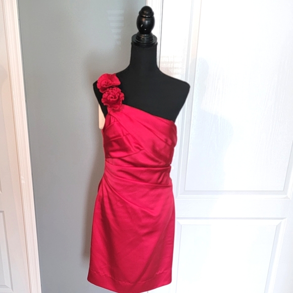 Phoebe Couture One Shoulder Dress - Picture 3 of 5